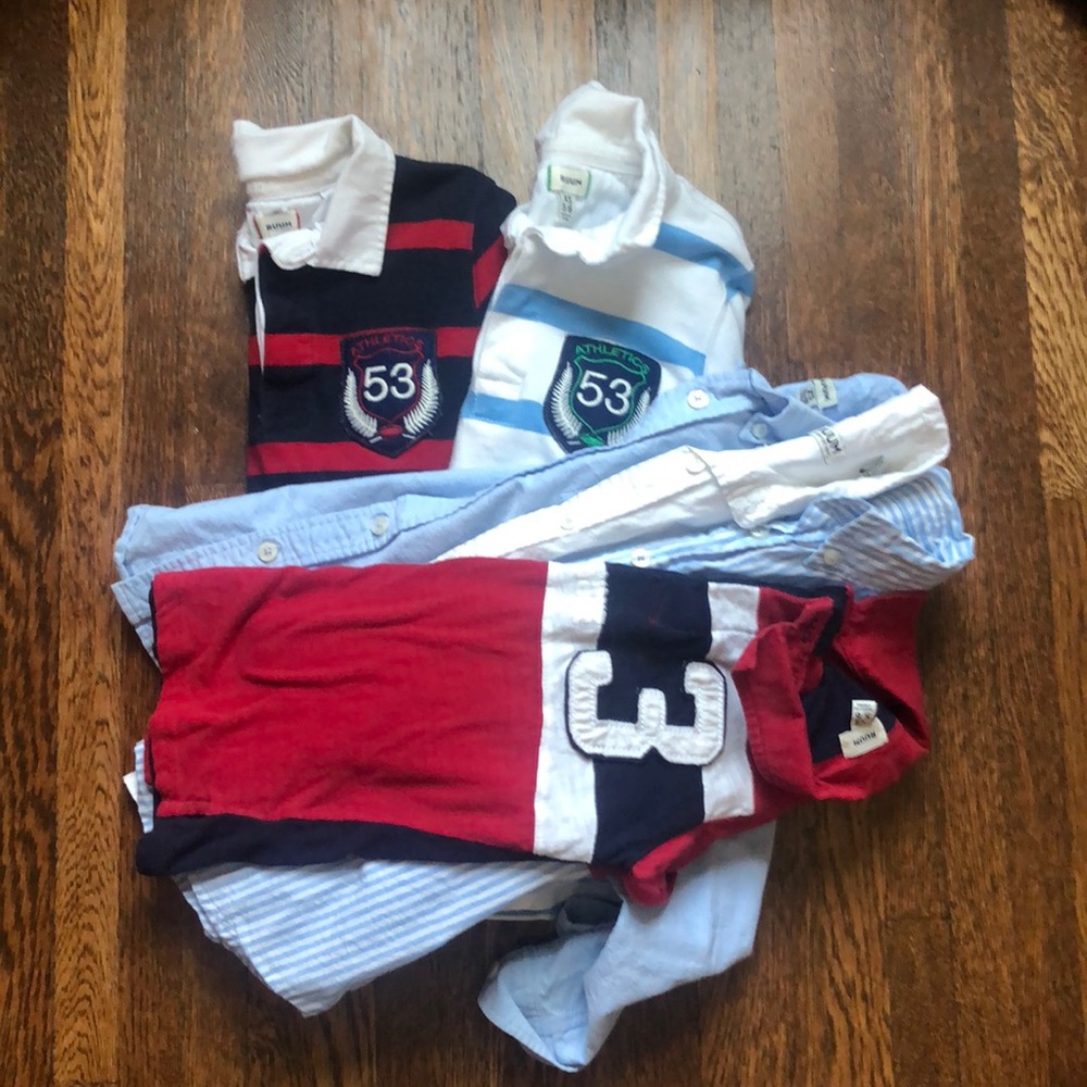 Package of 6 Ruum Boys Shirts